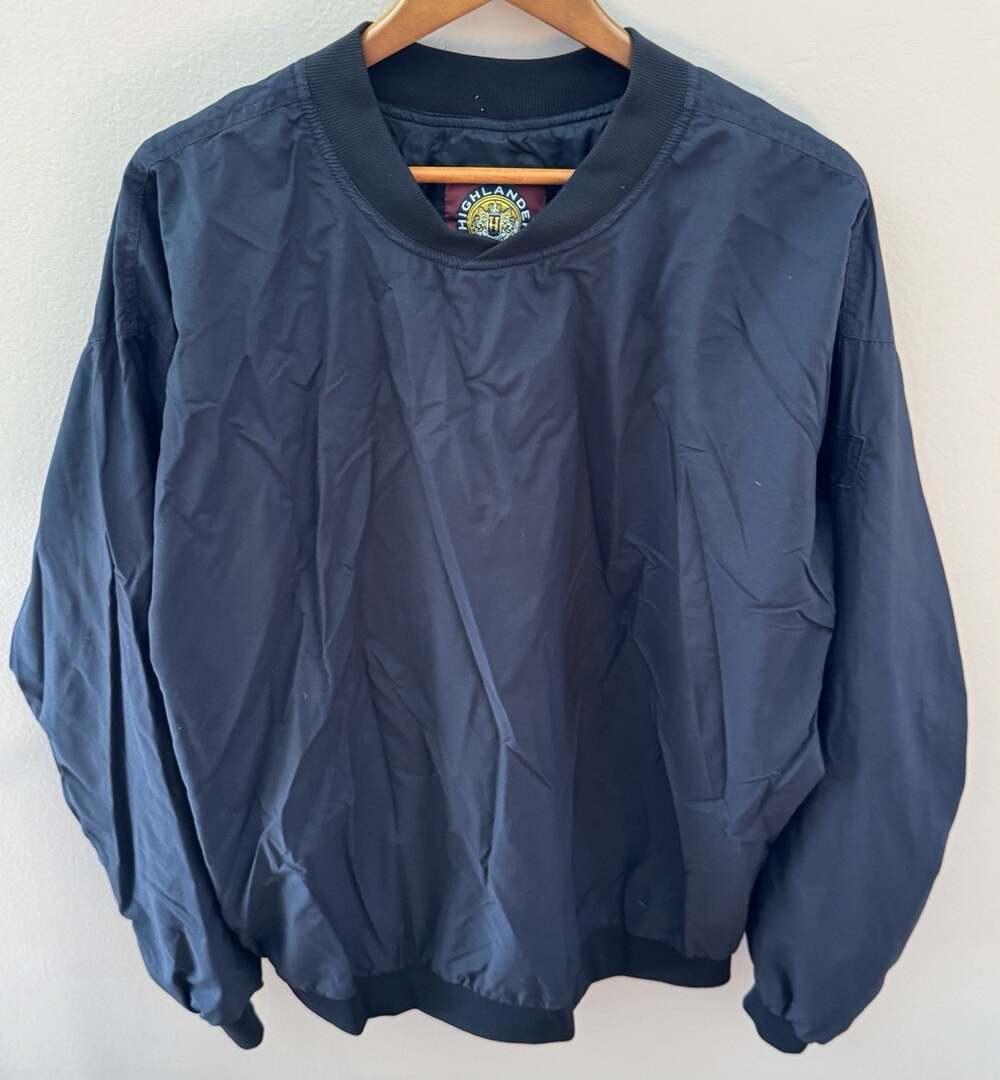Highlander Windshirt XL Black Pullover Jacket Ultimate Weather Protection